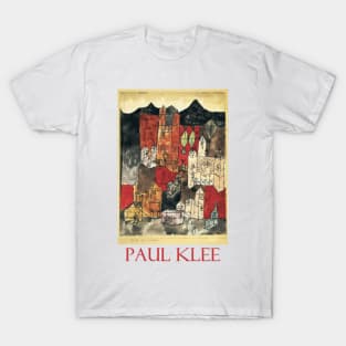 City of Churches (1918) by Paul Klee T-Shirt